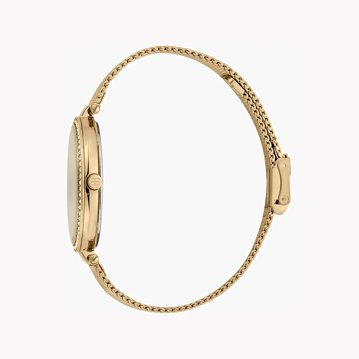 Esprit Women's Gold Stainless Steel Watch, Champagne Dial | Es1l123m0014 by ESPRIT