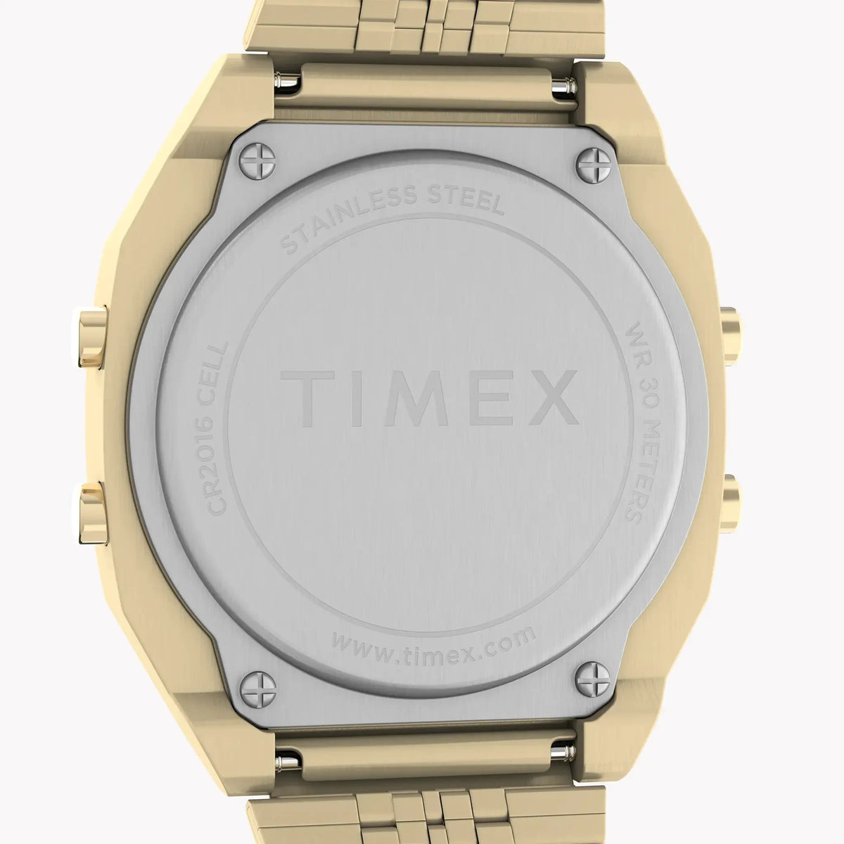 Timex Unisex Gold Tone Stainless Steel Watch, Black Lens | Tw2v74300 by TIMEX