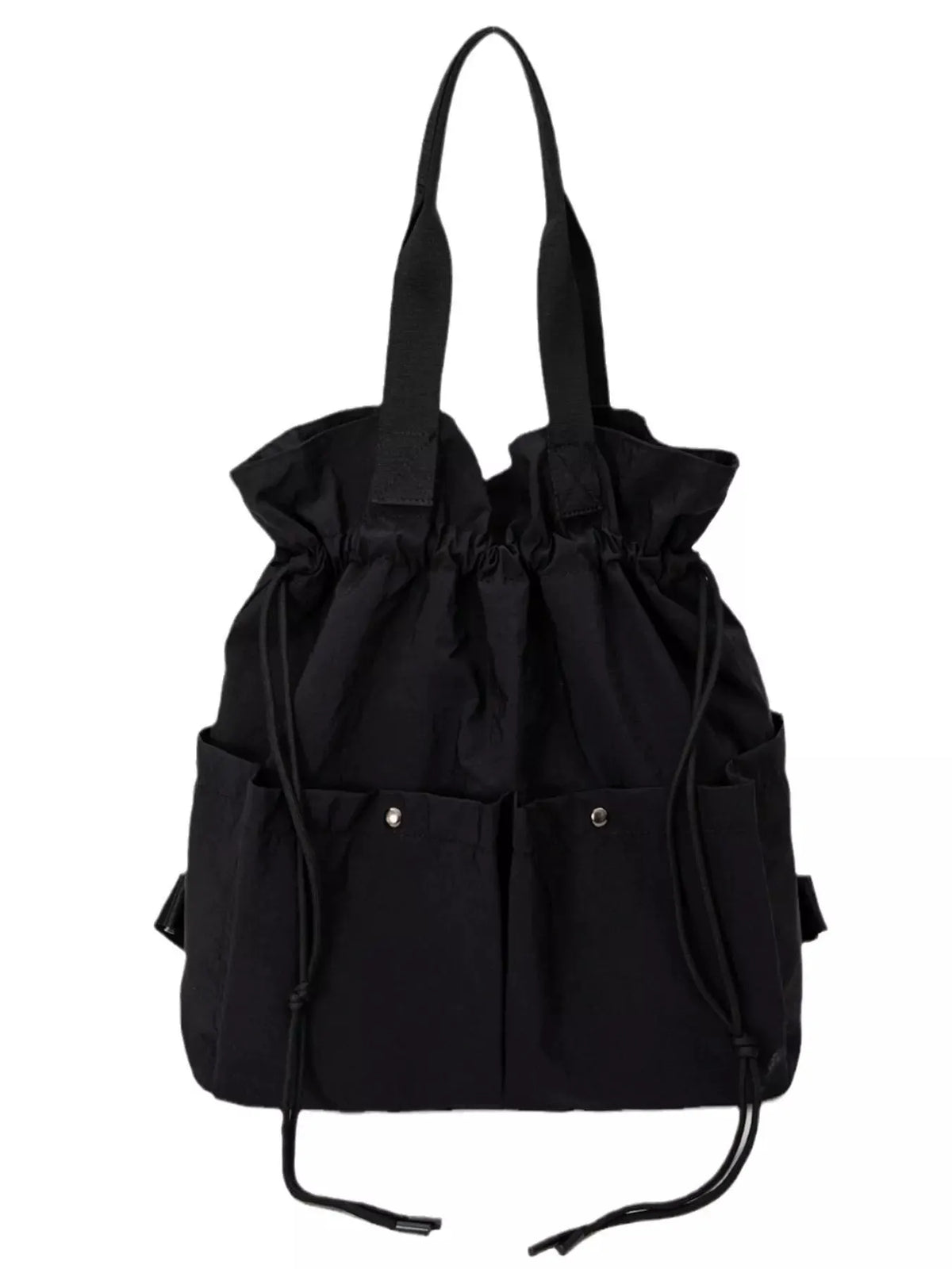 Drawstring Closure Lightweight Backpack Bag by Partner Label