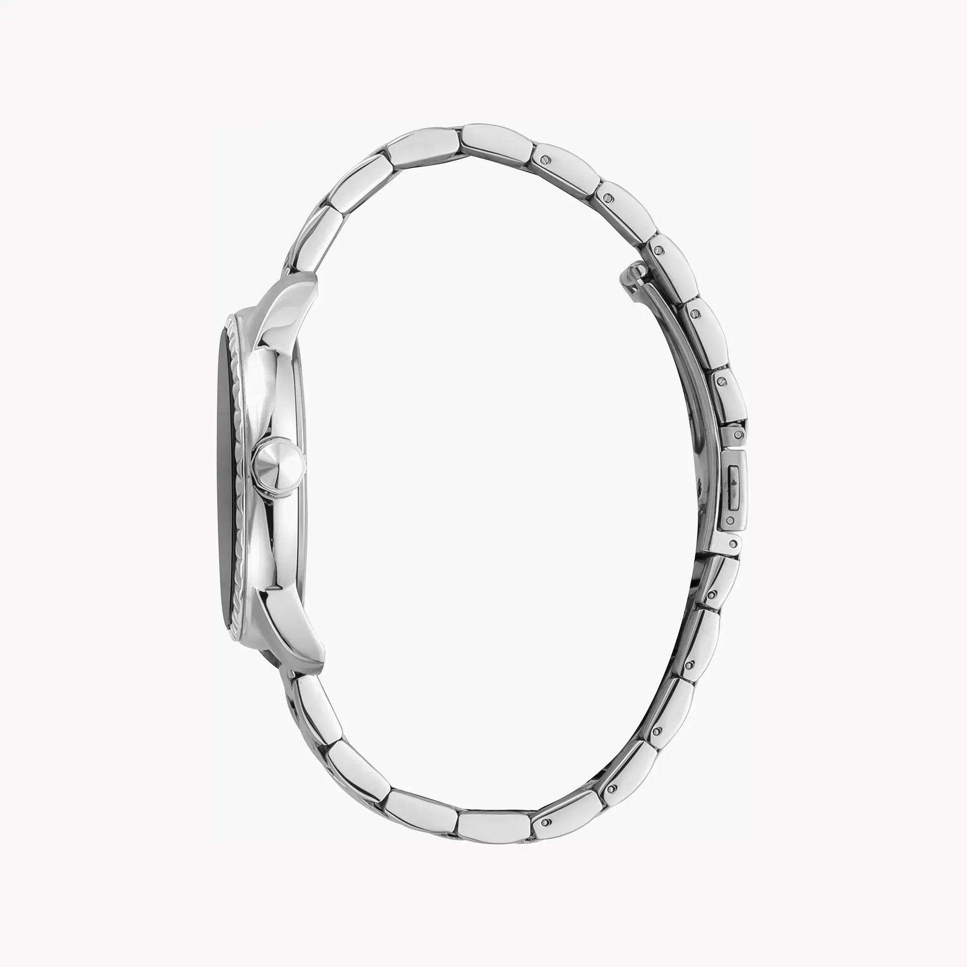 Just Cavalli Men's Silver Watch, Black Dial | Jc1g176m0055 by JUST CAVALLI
