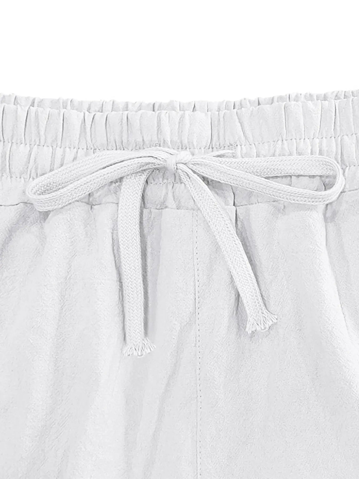 Men's Full Size Casual Drawstring Shorts Plus Size by Trendsi