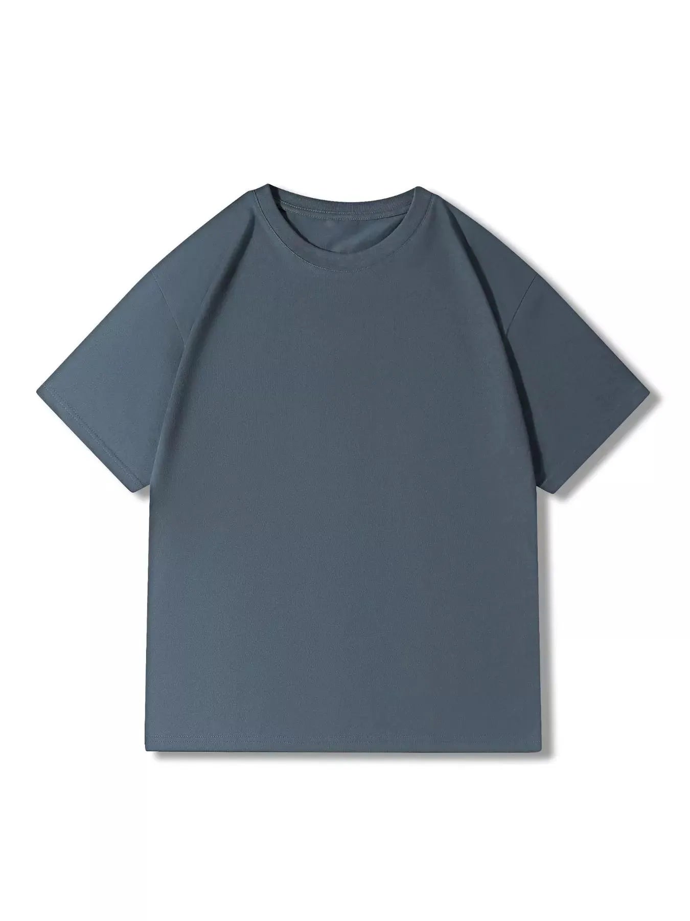 Men's Full Size Classic Crew Neck Solid Color T-Shirt Plus Size by Trendsi