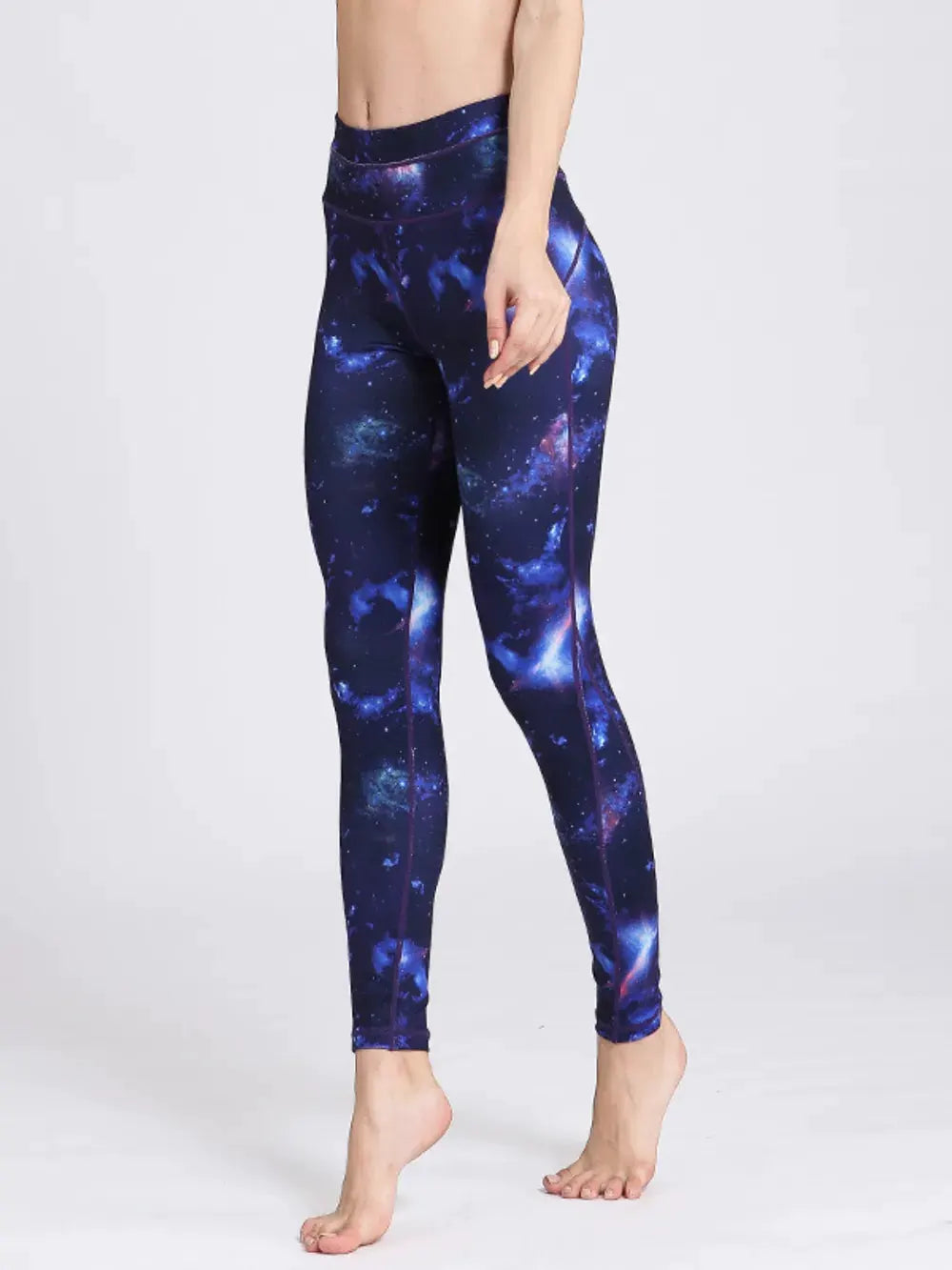 Printed Active High Waist Leggings by Partner Label