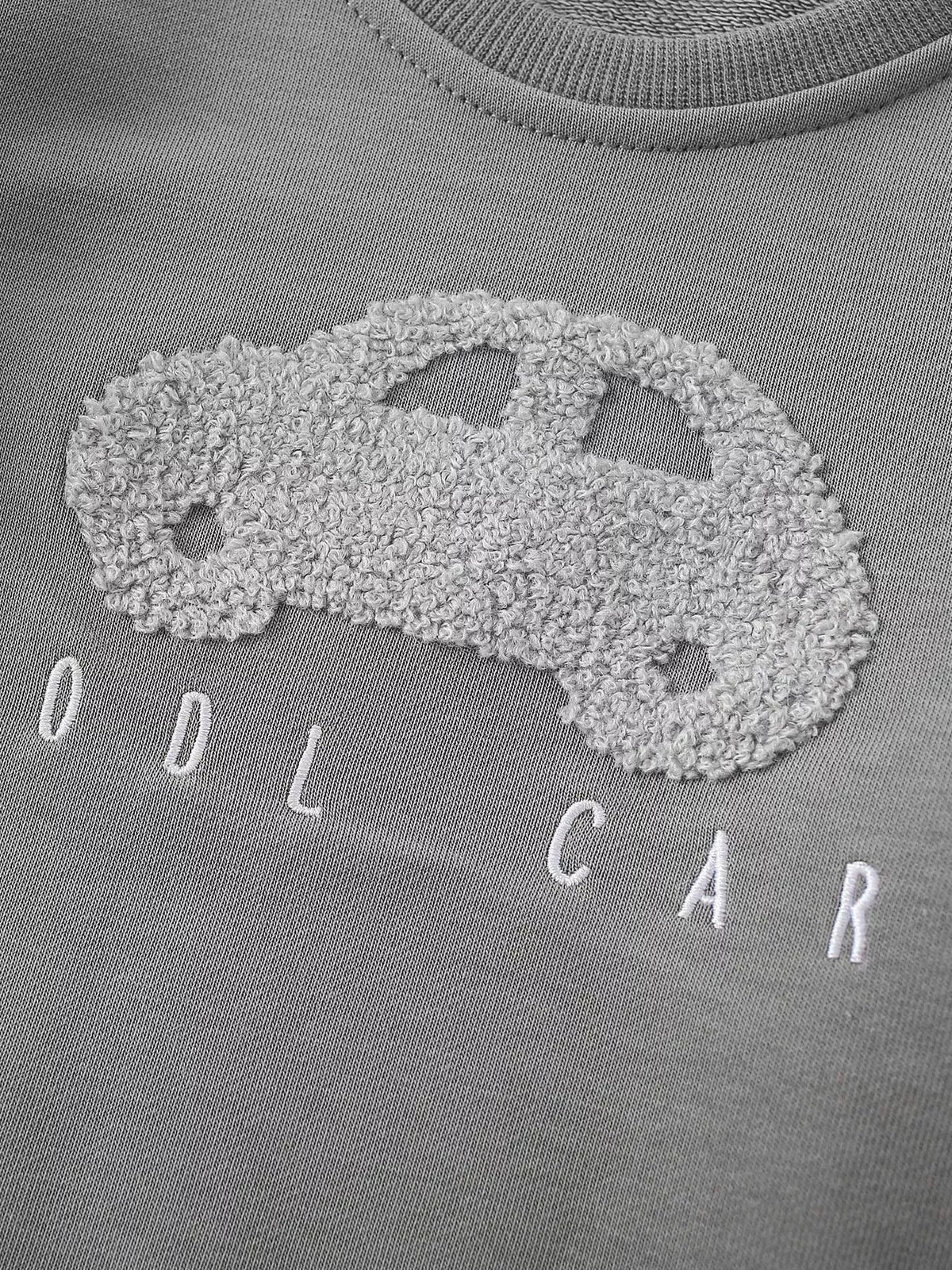 Children's Car Applique Crew Neck Sweatshirt by Trendsi