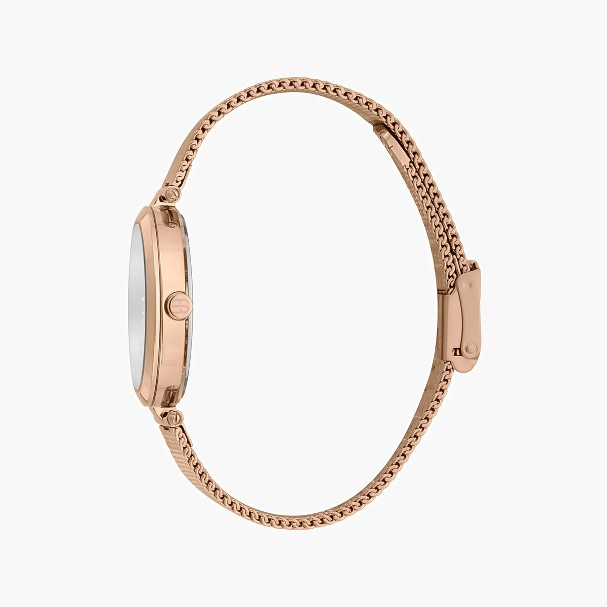 Esprit Women's Rose Gold Stainless Steel Watch, Silver Dial | Es1l155m0035 by ESPRIT