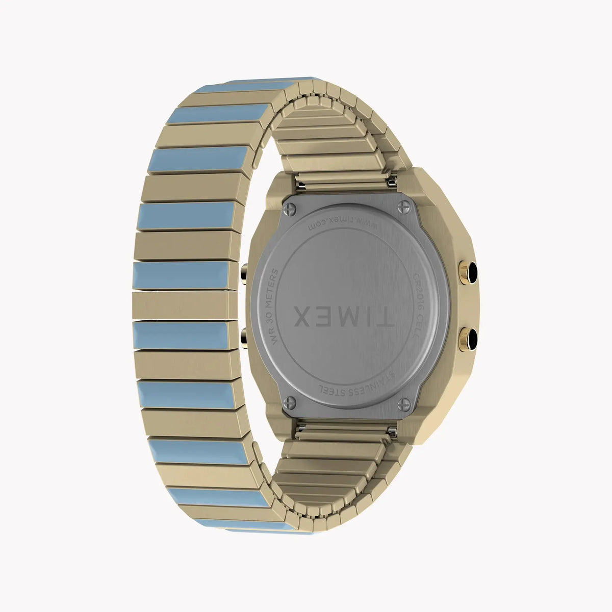 Timex Unisex Gold-Tone Watch, Blue Accents | Tw2w40800 by TIMEX
