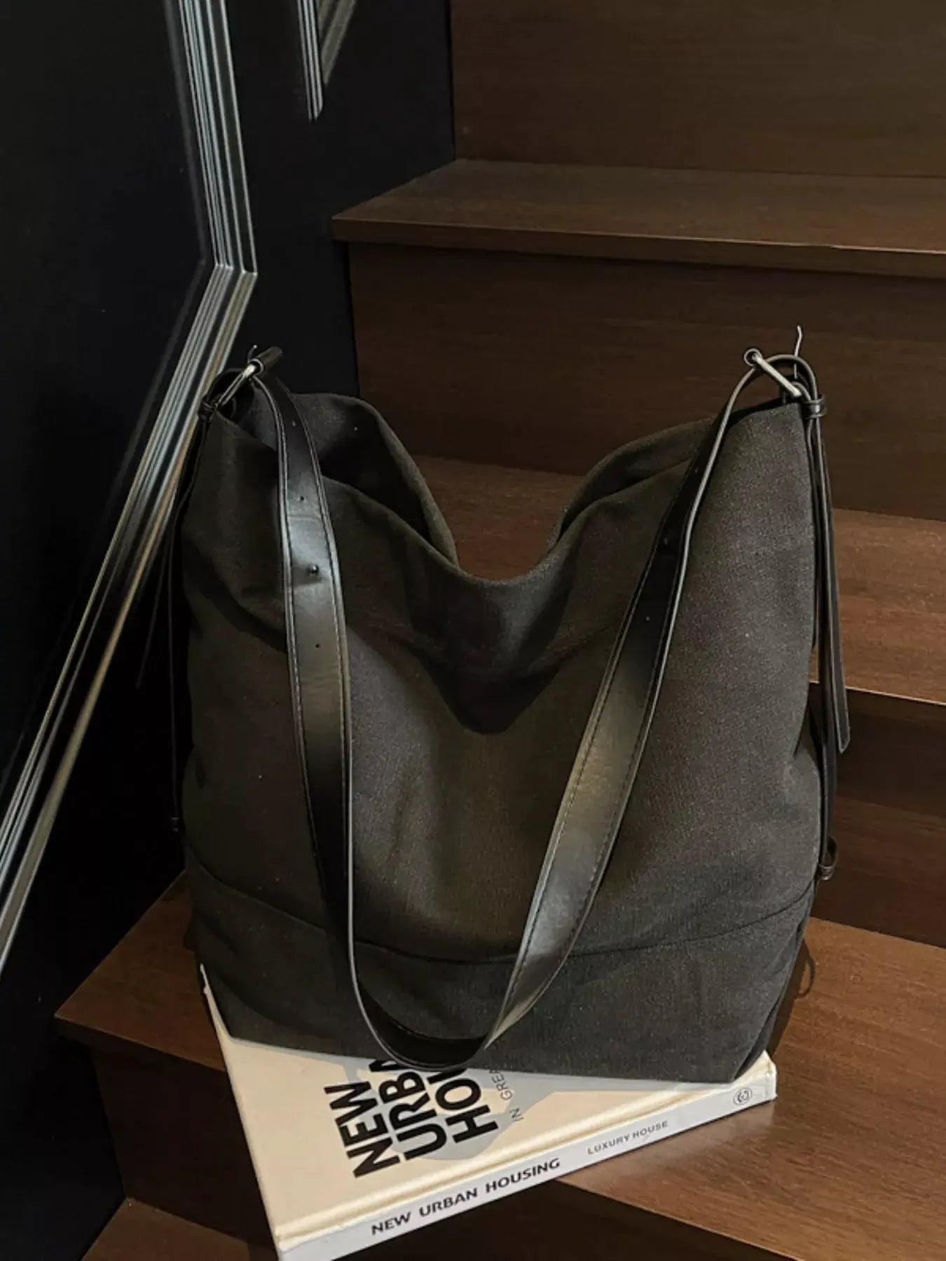 Adjustable Strap Handbag by Partner Label