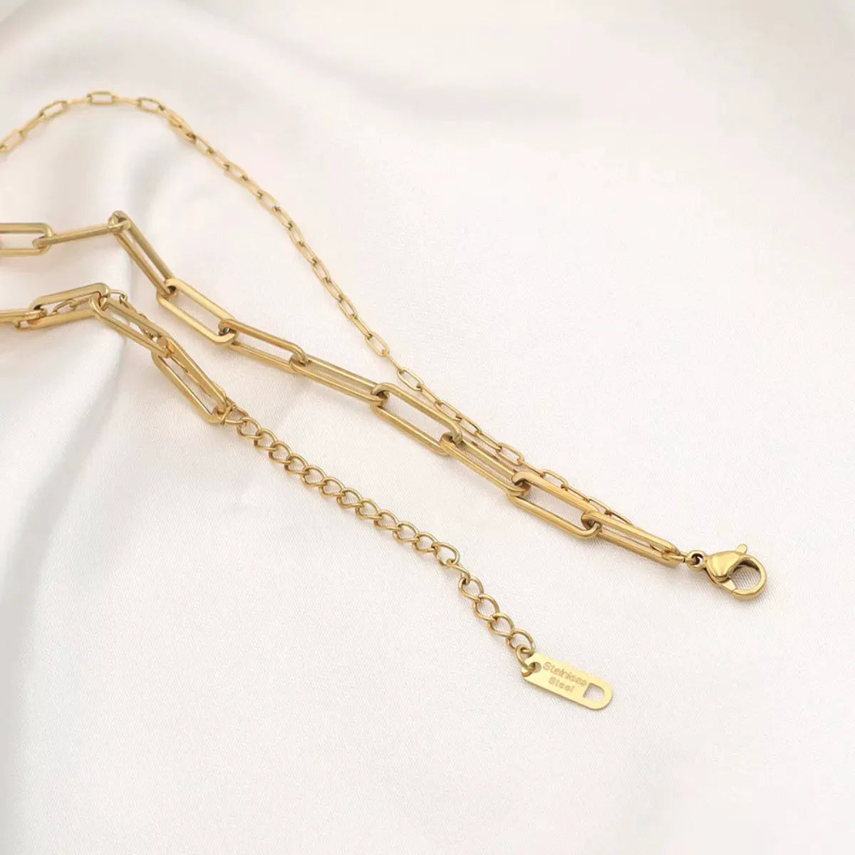 18K Gold-Plated Double Layered Necklace by Partner Labels