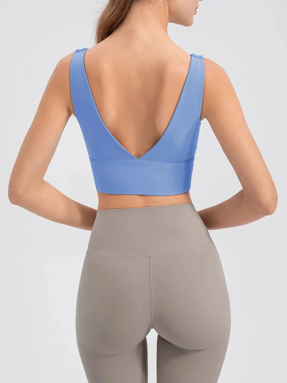 Scoop Neck Wide Strap Active Tank by Partner Label