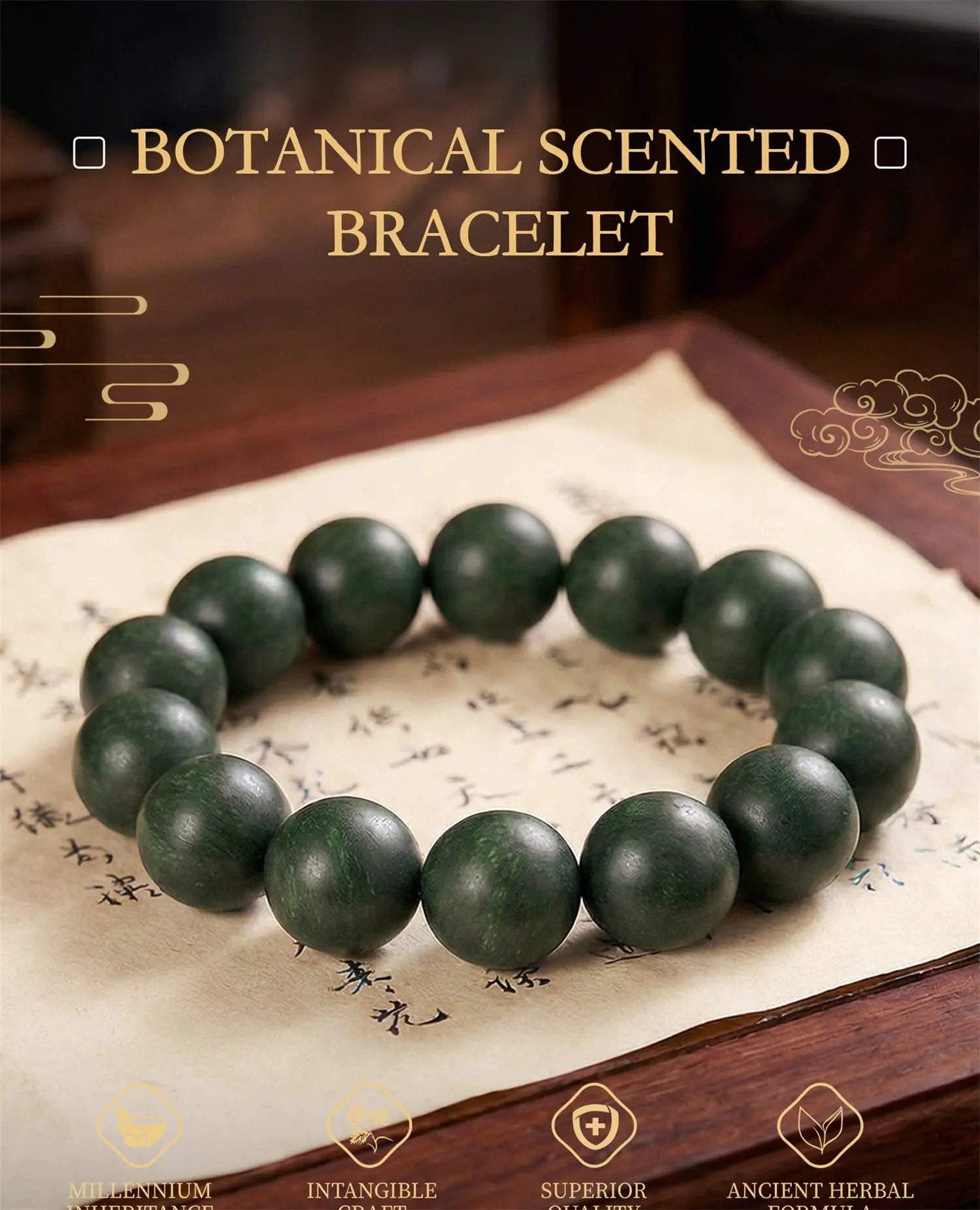 Bracelet for calming the nerves and aiding to sleep by Maiden-Art
