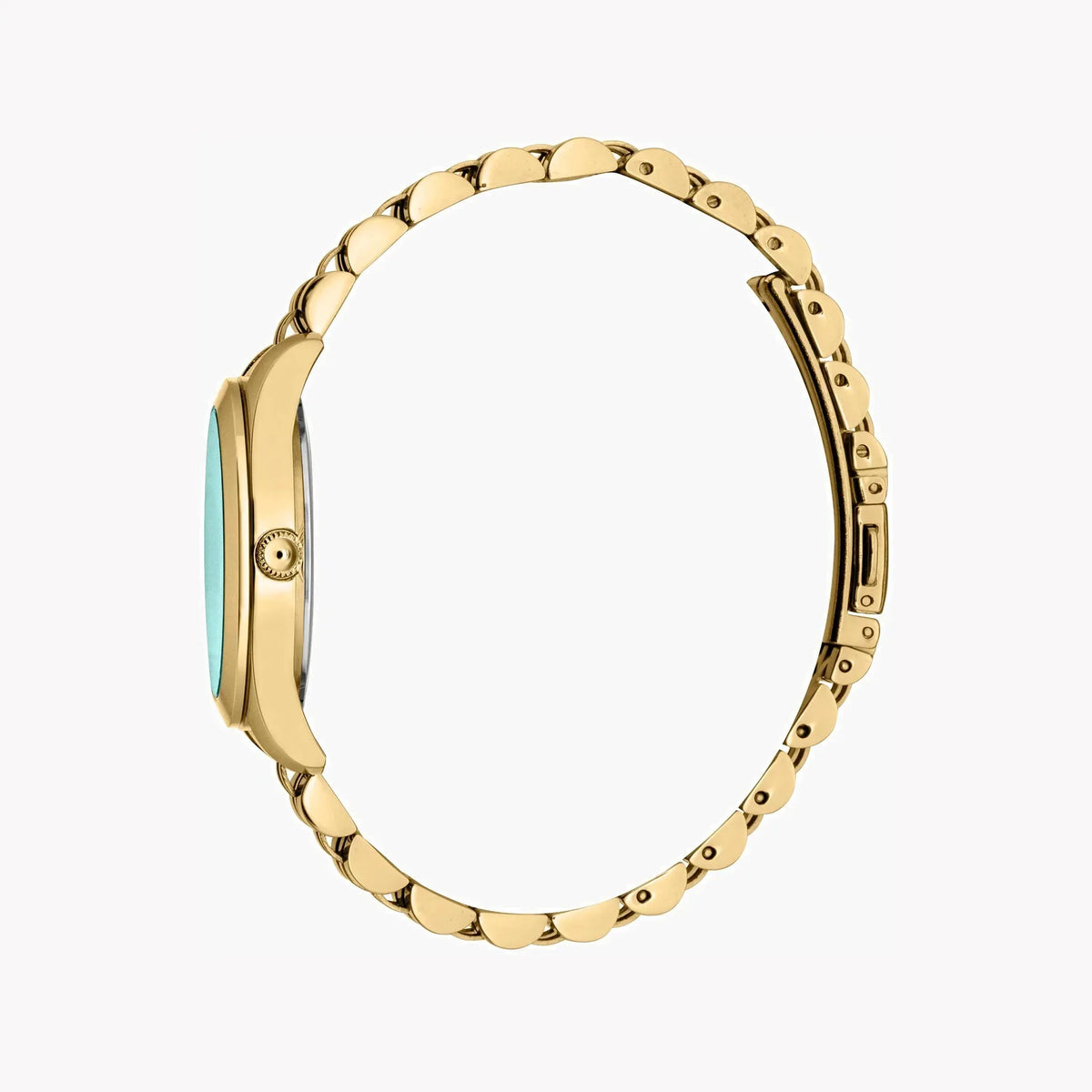Just Cavalli Women's Gold Stainless Steel Watch, Turquoise Dial | Jc1l210m0465 by JUST CAVALLI