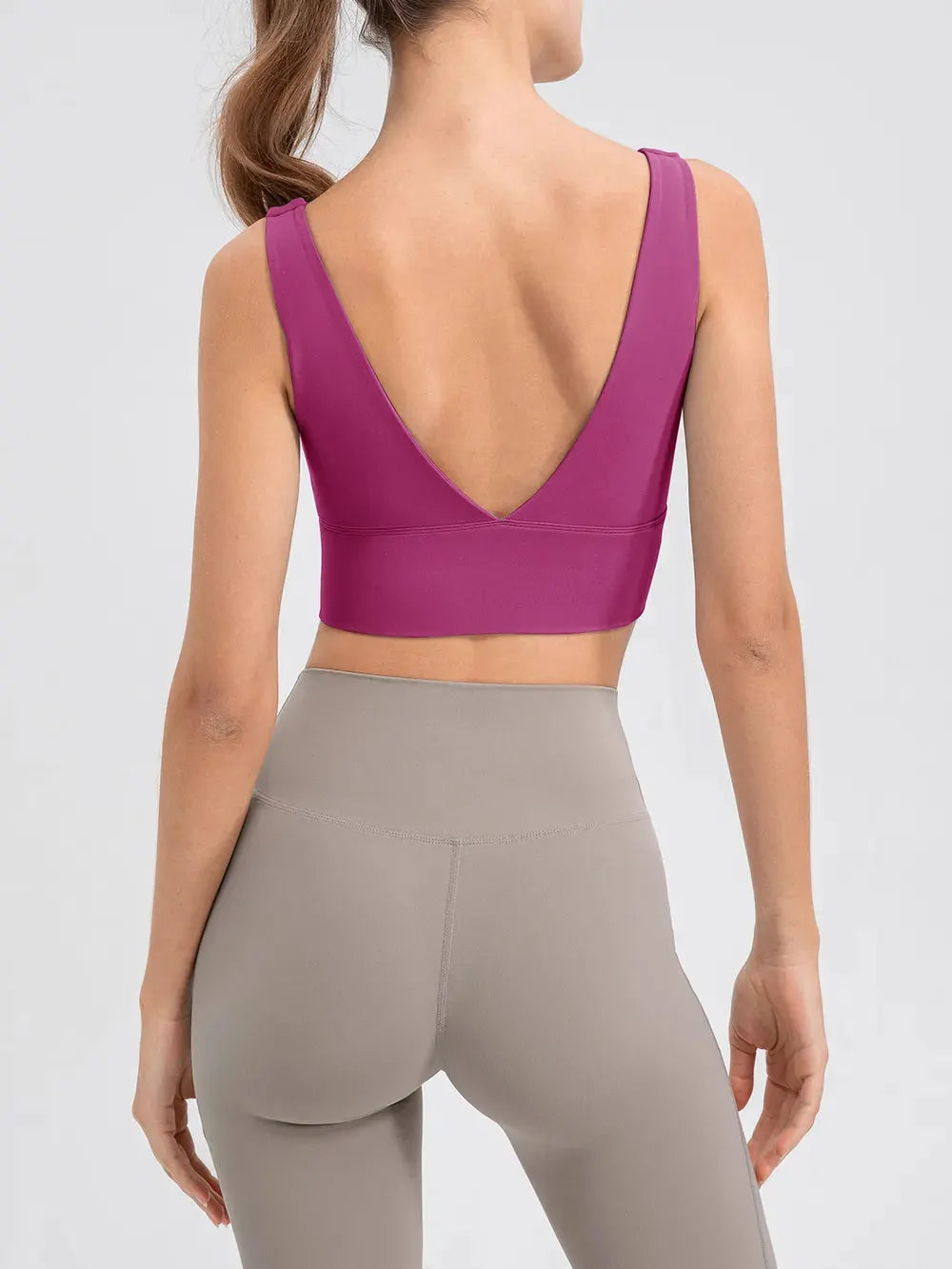 Scoop Neck Wide Strap Active Tank by Partner Label