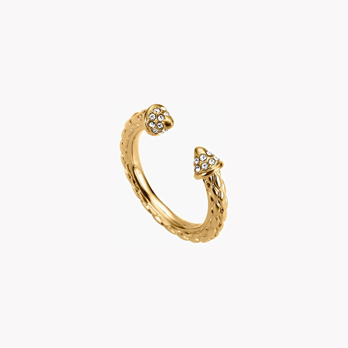 Just Cavalli Women's Gold Brass Ring, Gold | Jcrg00360206 by JUST CAVALLI