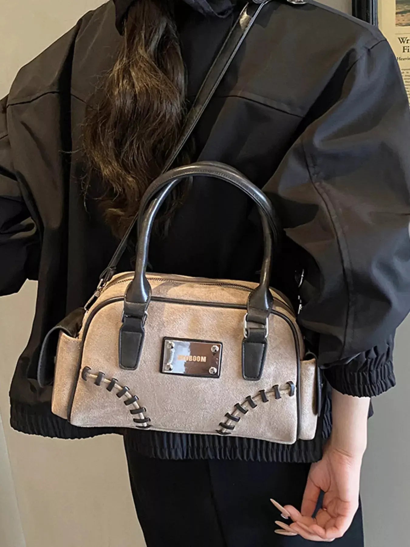 Vintage Top Handle Crossbody Bag by Partner Label
