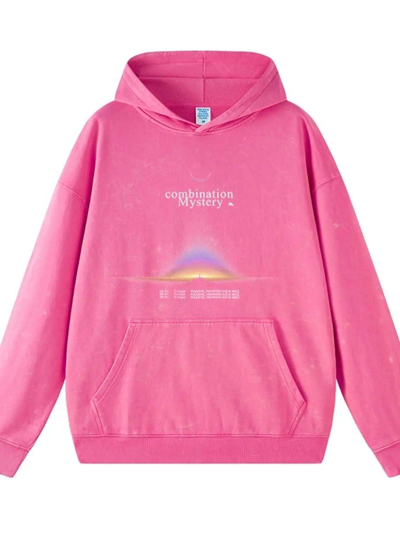 Men's Graphic Dropped Shoulder Hoodie by Trendsi