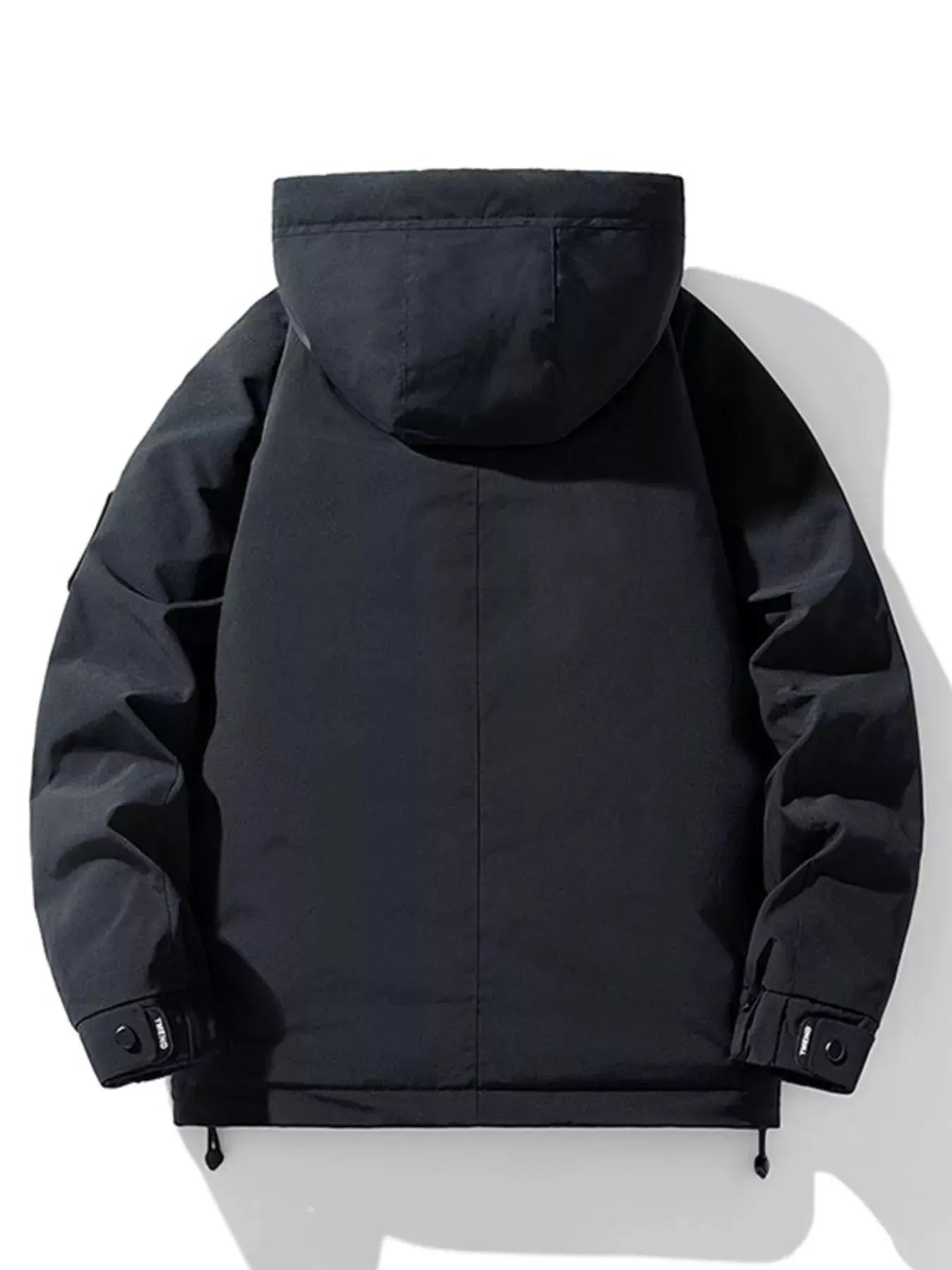Men's Plus Size Hooded Winter Padded Jacket by Partner Label