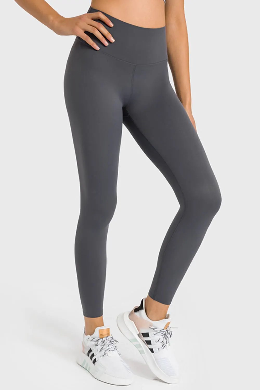 Millennia High Waist Ankle-Length Yoga Leggings by Millennia