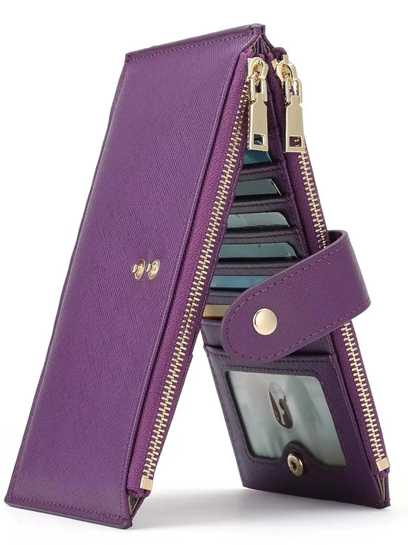 Zippered Long Wallet by Partner Label