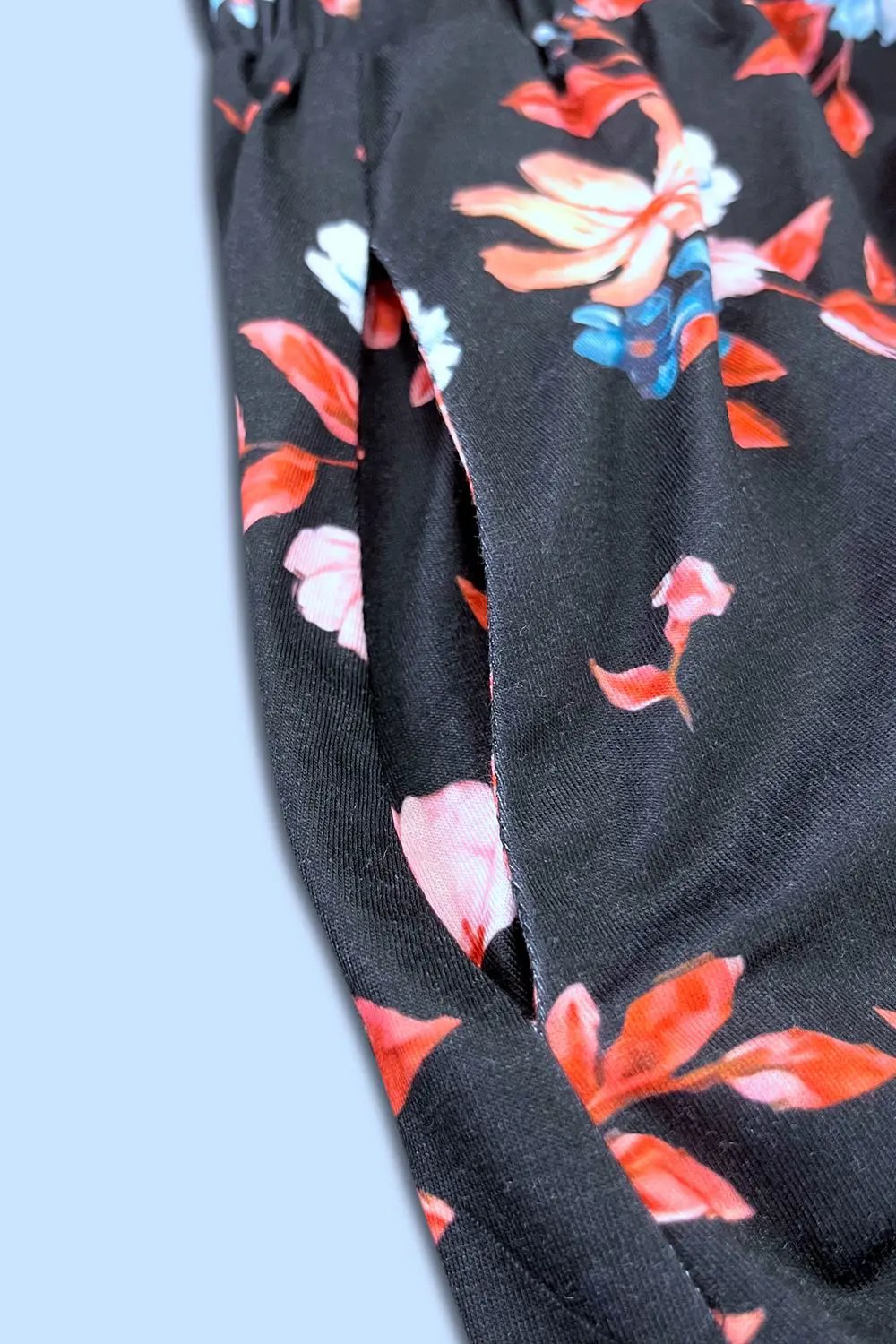 Double Take Printed Scoop Neck Sleeveless Buttoned Magic Dress with Pockets by Double Take