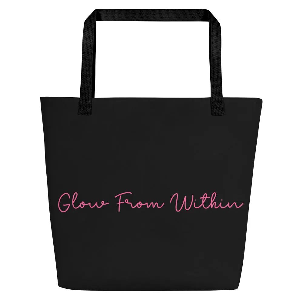 All-Over Print Large Tote Bag by Maiden-Art