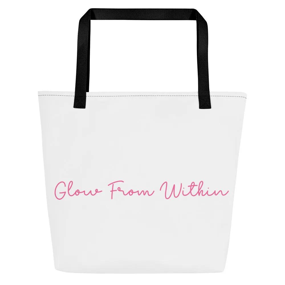 All-Over Print Large Tote Bag by Maiden-Art