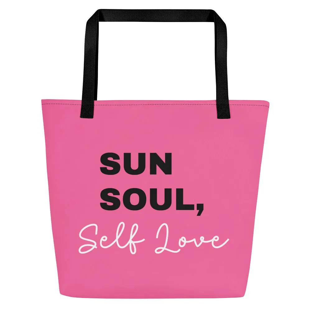 All-Over Print Large Tote Bag by Maiden-Art