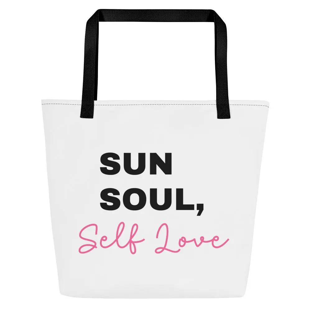 All-Over Print Large Tote Bag by Maiden-Art