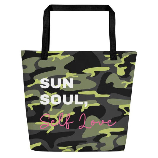 All-Over Print Large Tote Bag by Maiden-Art