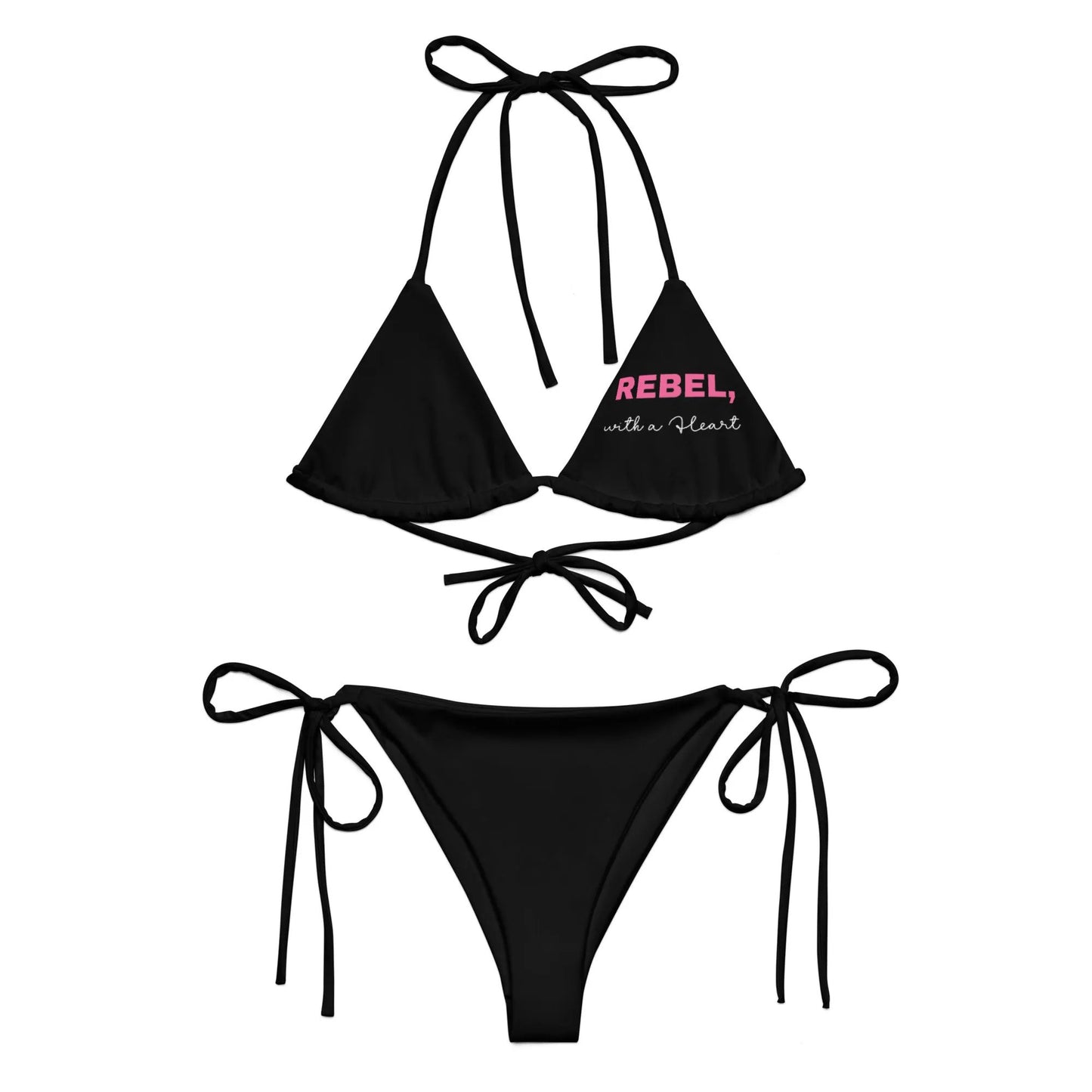 All-over print recycled string bikini by Maiden-Art