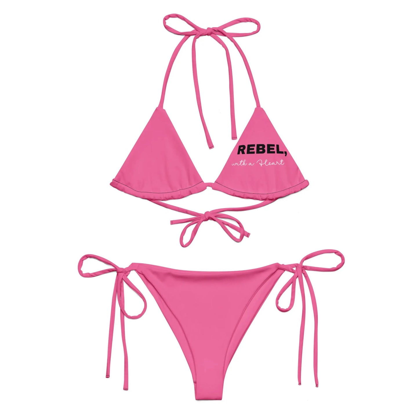All-over print recycled string bikini by Maiden-Art