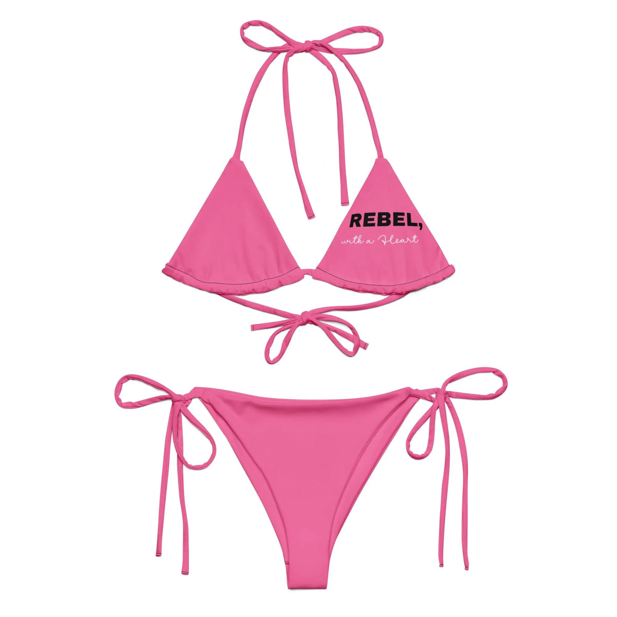 All-over print recycled string bikini by Maiden-Art