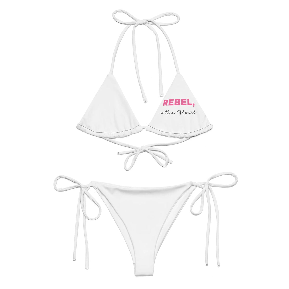 All-over print recycled string bikini by Maiden-Art