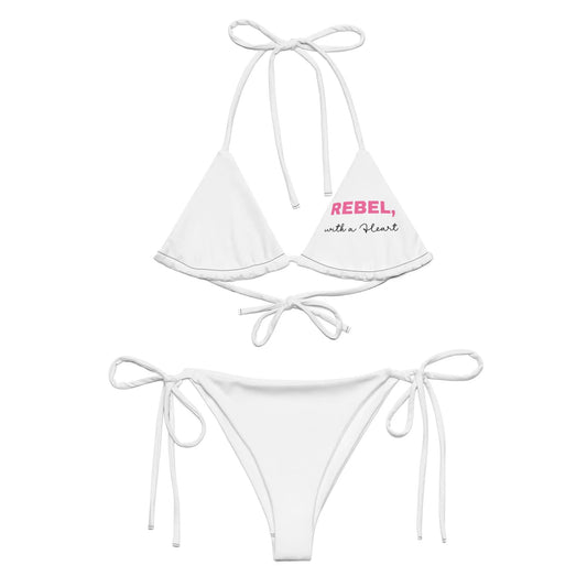 All-over print recycled string bikini by Maiden-Art