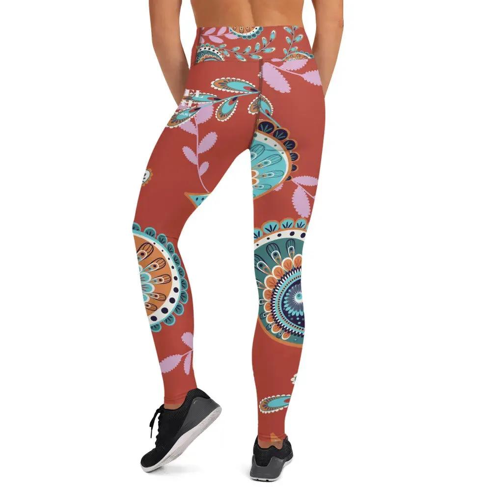 Yoga Leggings by Maiden-Art