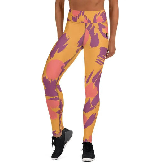 Yoga Leggings by Maiden-Art