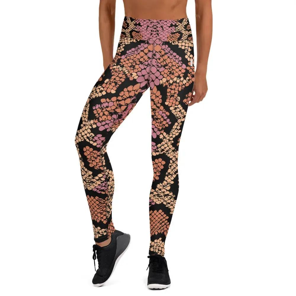Yoga Leggings by Maiden-Art