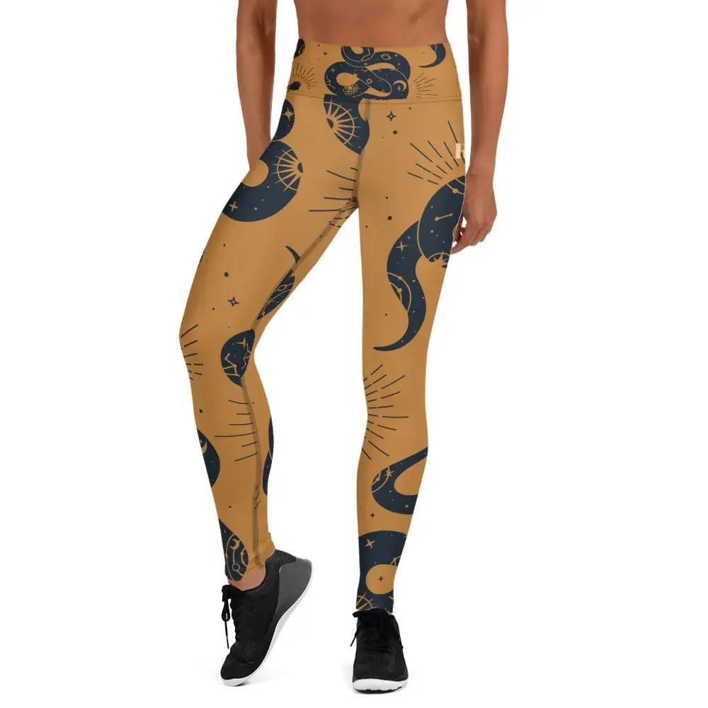 Yoga Leggings by Maiden-Art