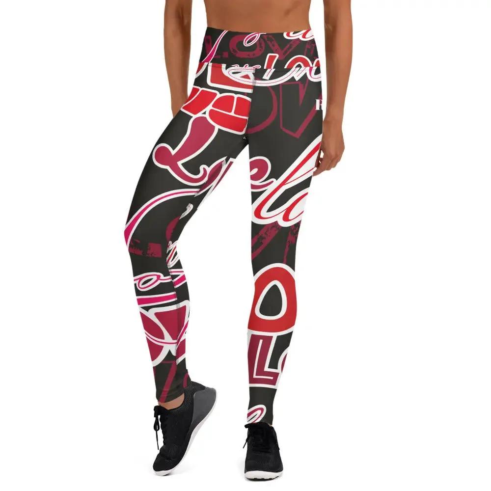 Yoga Leggings by Maiden-Art