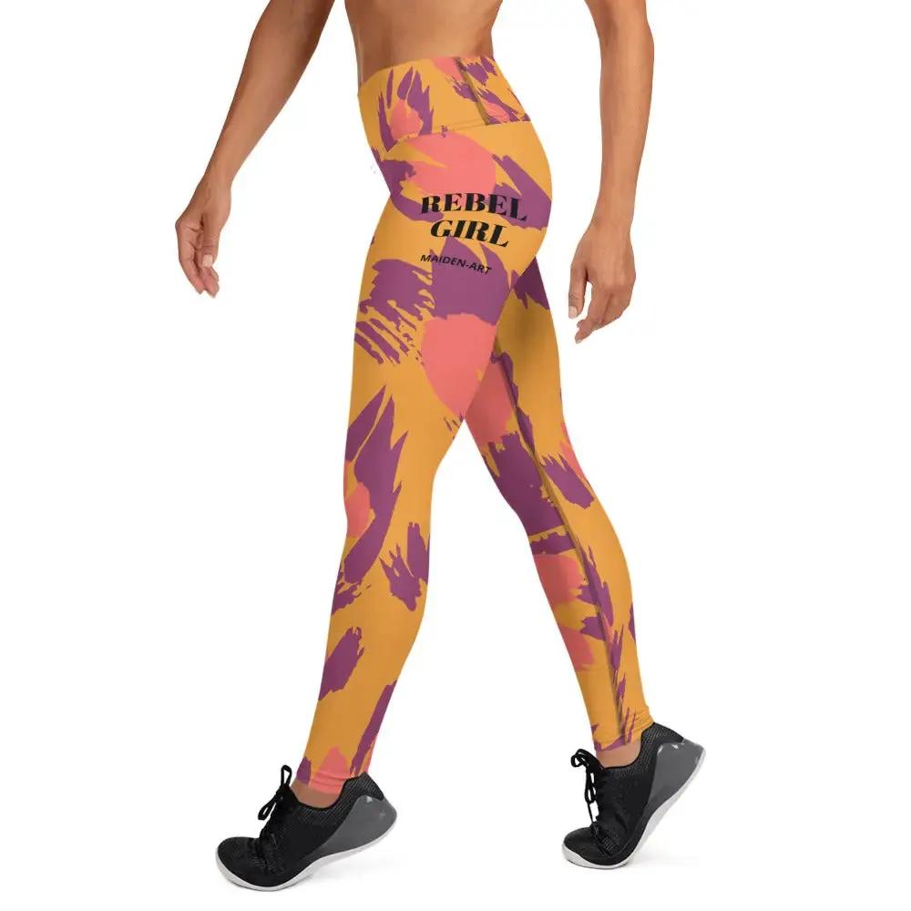 Yoga Leggings by Maiden-Art