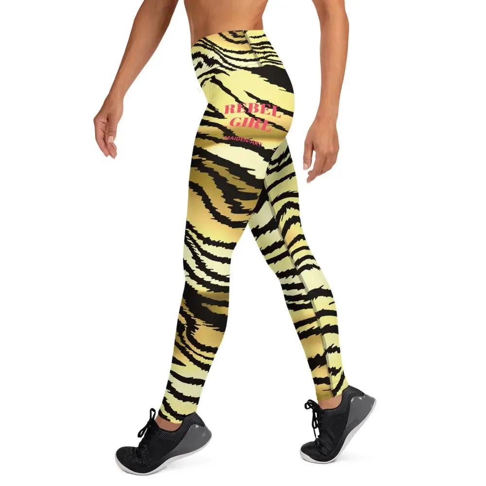 Yoga Leggings by Maiden-Art