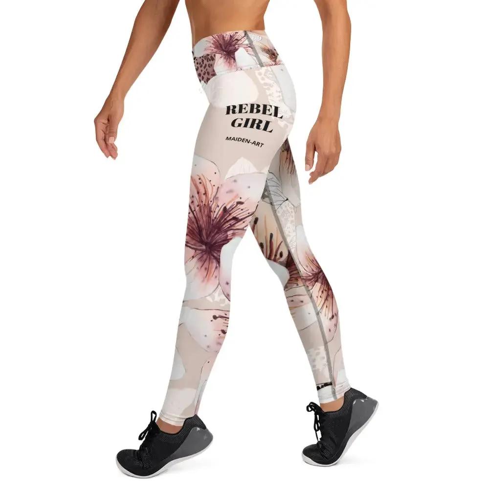 Yoga Leggings by Maiden-Art