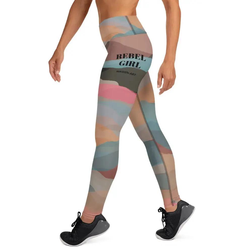 Yoga Leggings by Maiden-Art