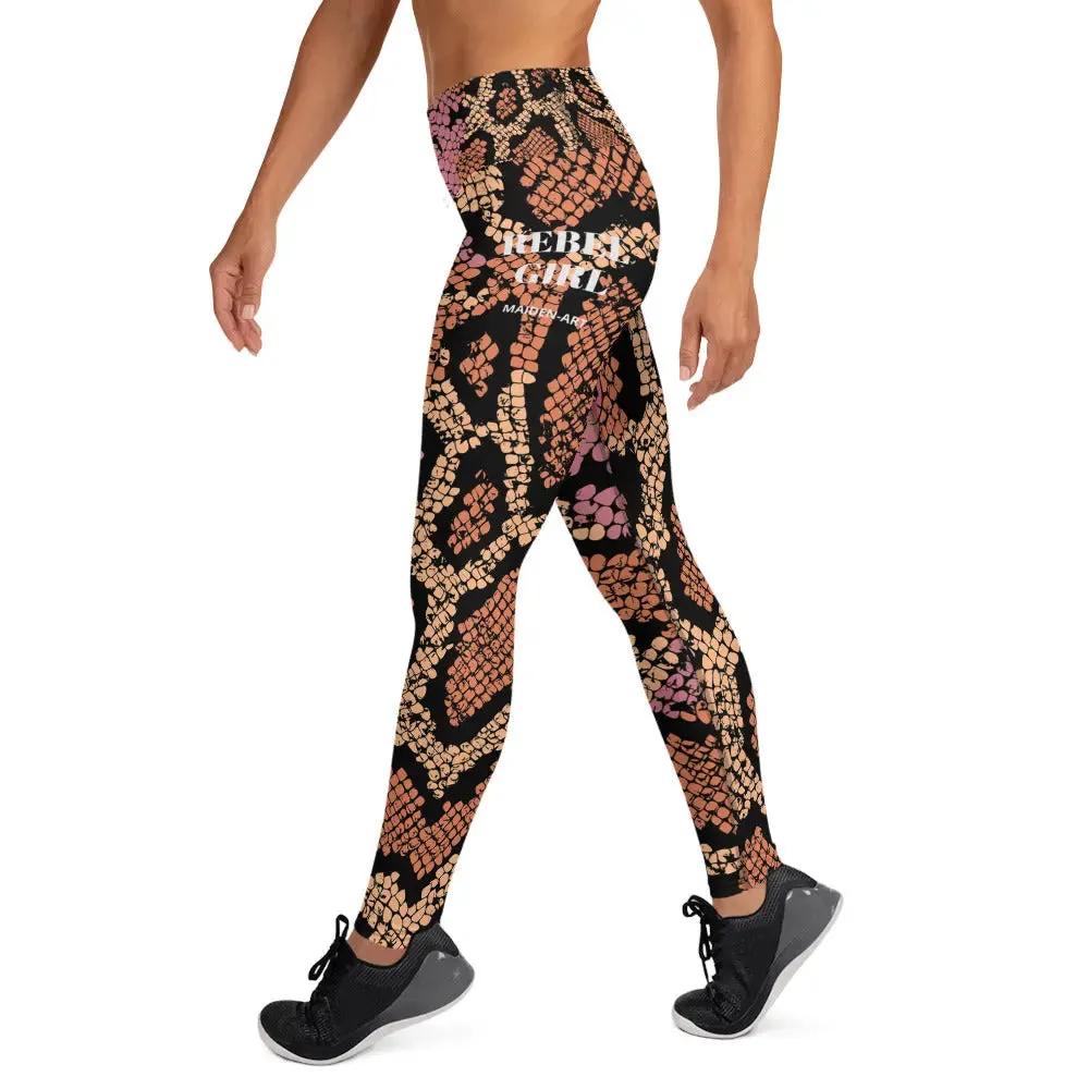 Yoga Leggings by Maiden-Art