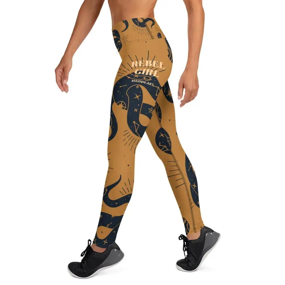 Yoga Leggings by Maiden-Art