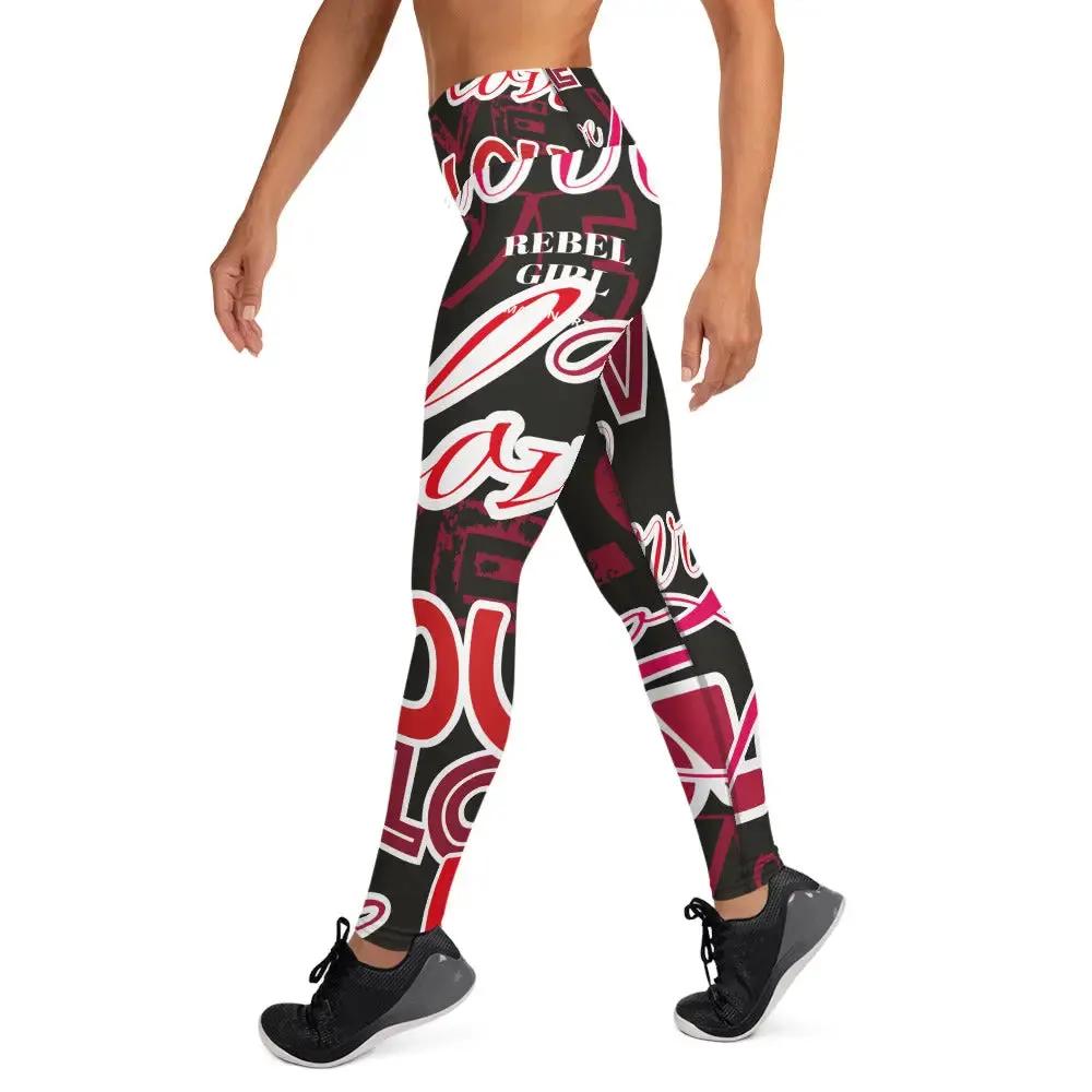 Yoga Leggings by Maiden-Art