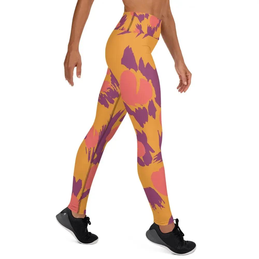 Yoga Leggings by Maiden-Art