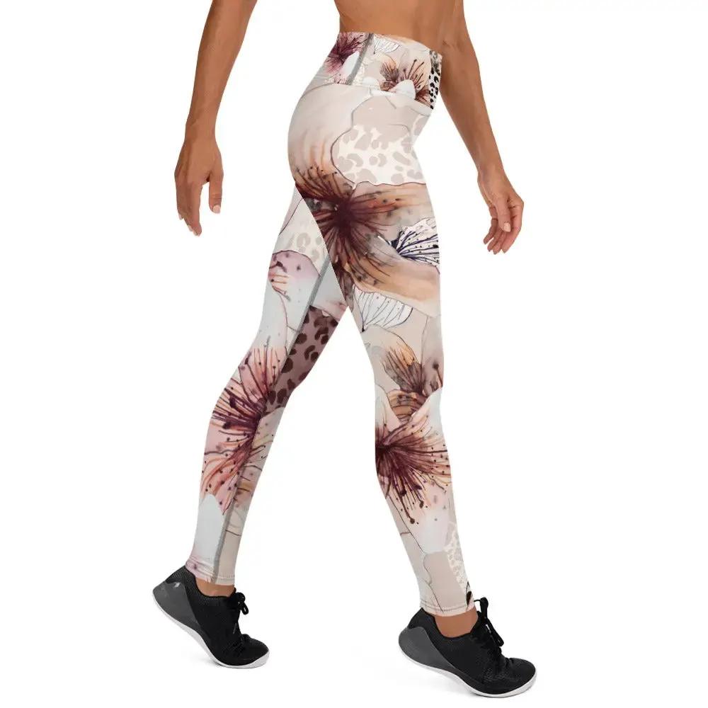 Yoga Leggings by Maiden-Art
