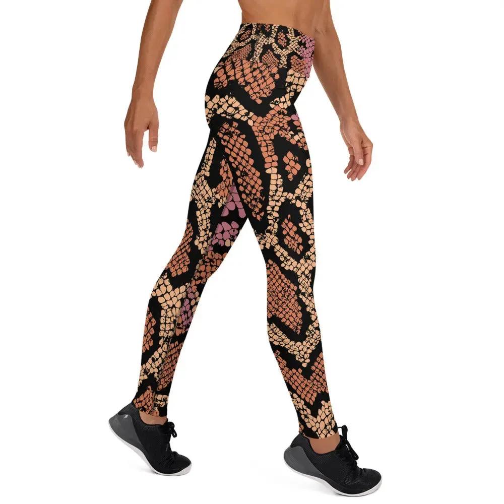 Yoga Leggings by Maiden-Art