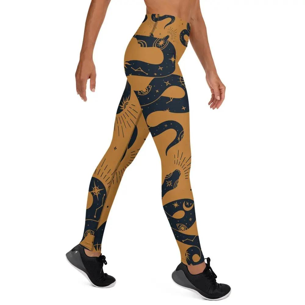 Yoga Leggings by Maiden-Art