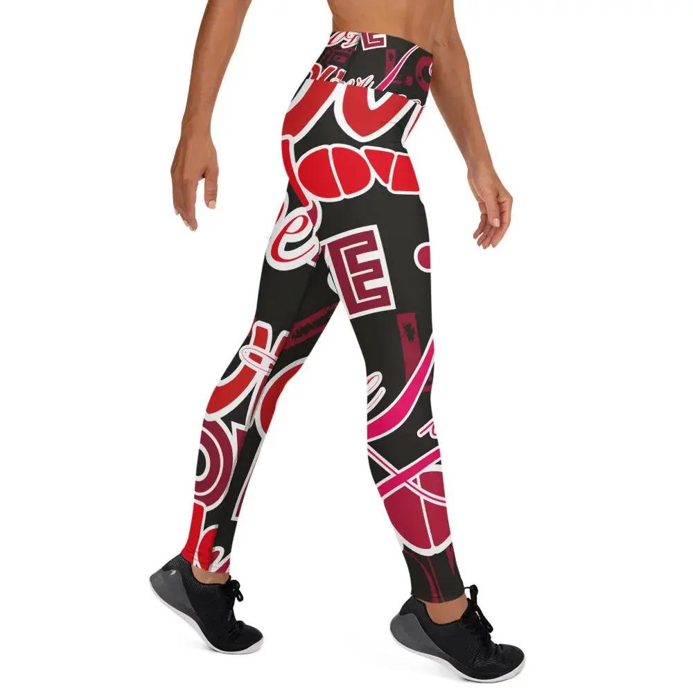 Yoga Leggings by Maiden-Art